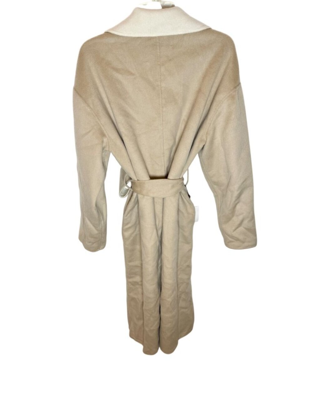 SRG Anais Wrap Coat Gray Beige NWT - Size M - Picture 5 of 13